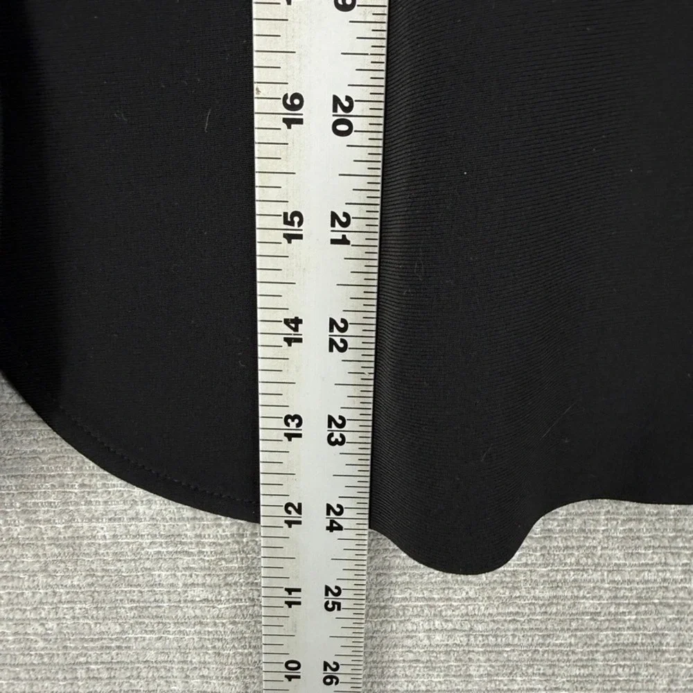 Vtg Talbots Blazer Jacket Women 12 Black Two Button Lined Professional Office - Picture 6 of 10